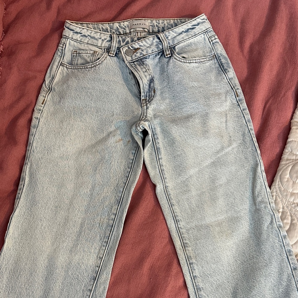 PacSun Light Blue Straight Leg Jeans